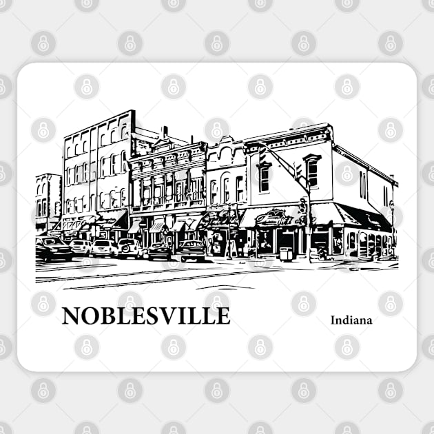 Noblesville Indiana Sticker by Lakeric
